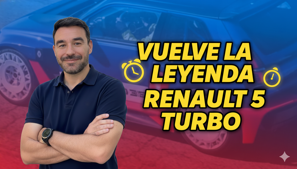 Renault 5 Turbo 3E: el mito vuelve, y esta vez sin una gota de gasolina ⚡